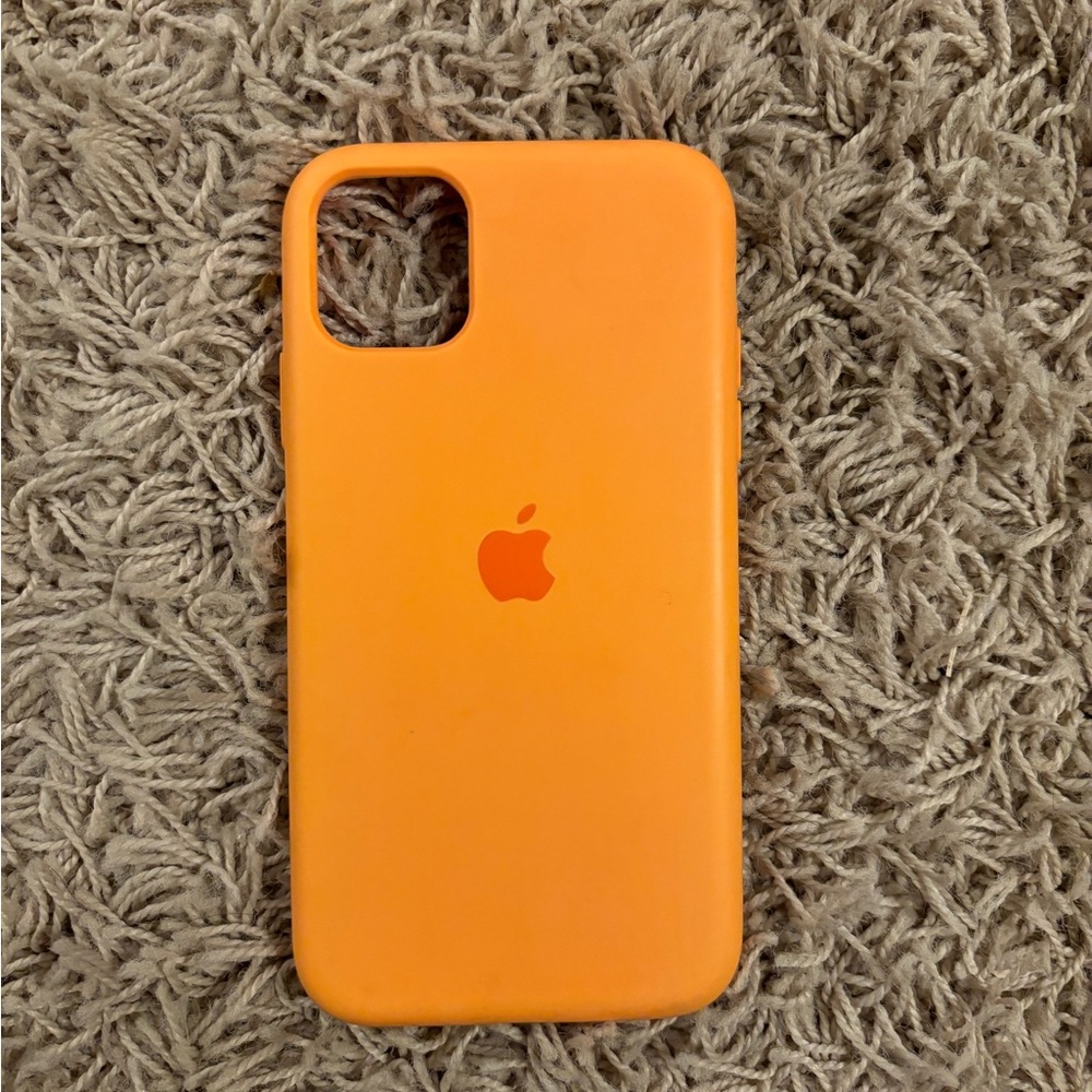 Iphone 11 Orange Apple Case